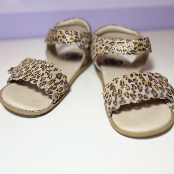 Livie and Luca, Leopard Sandals, size 2, leather / suede - Picture 8 of 9